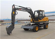 85負載敏感輪式液壓挖掘機