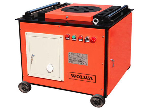 GW40A型半自動鋼筋彎曲機實物圖片 GW40A型半自動鋼筋彎曲機實物圖片